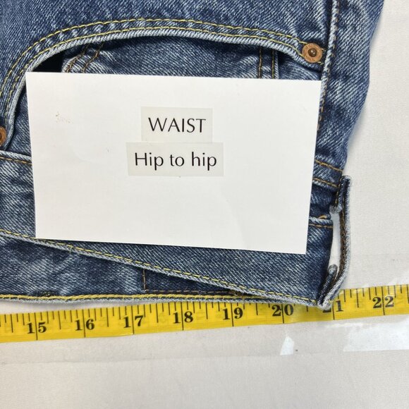 Mens Levis 505 Straight Leg Jeans W40 L29 Blue Denim - Picture 5 of 15